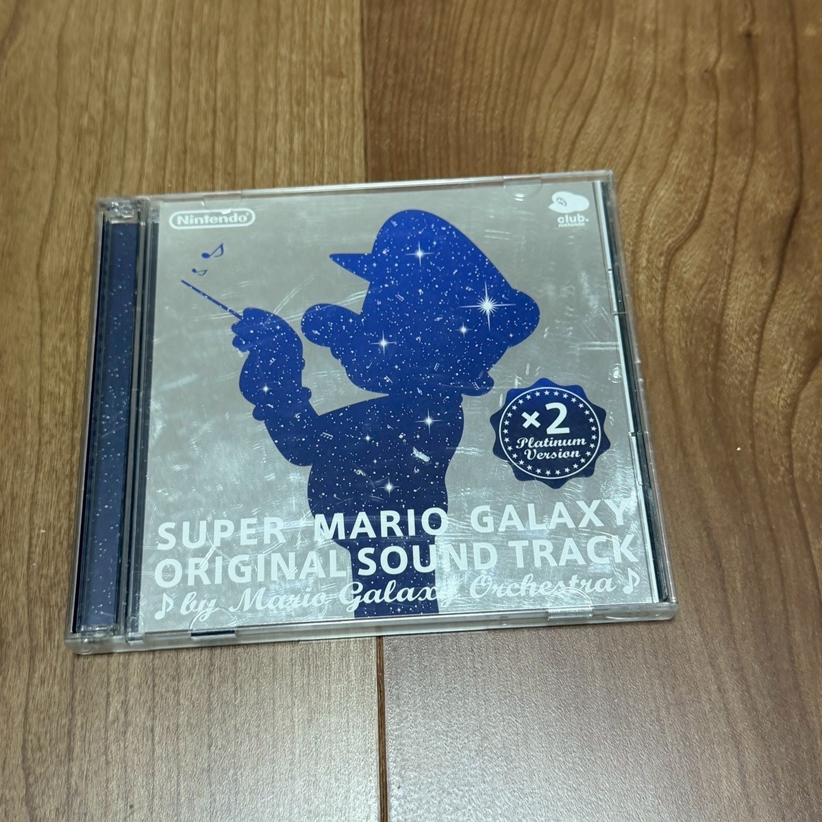 Excellent Super Mario Galaxy Soundtrack Platinum CD CLUB NINTENDO