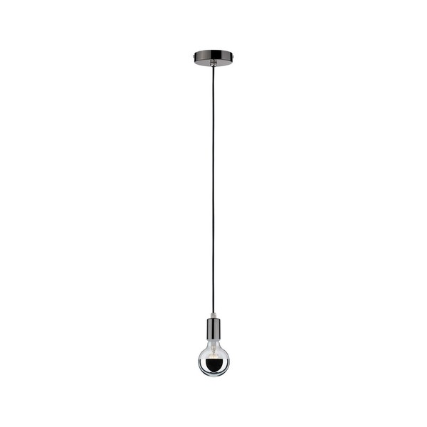 Paulmann Pendelleuchte IP44 Max 20W E27 Schwarzchrom 230V Metall-image