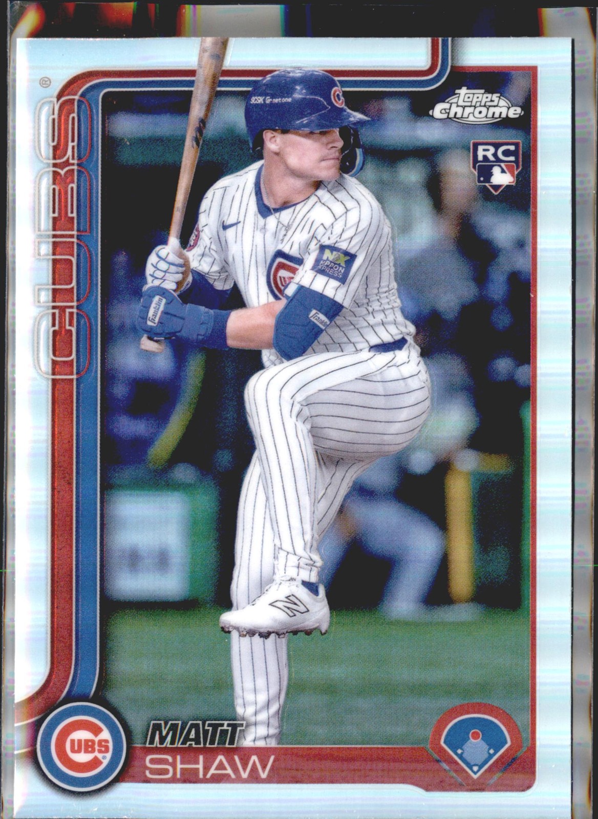 2025 Topps Chrome #219 Matt Shaw Refractors