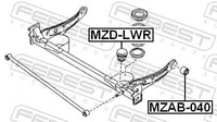 Febest Clip, Zier-/Schutzleiste 88570-088 FüR Lexus Toyota