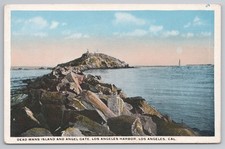 Dead Mans Island und Angel Gate Los Angeles Hafen Kalifornien