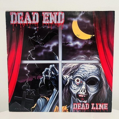 Dead End Dead Line 12'' Black Vinyl LP 1986 Night Gallery Japan Rock Vintage