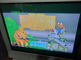 Space Harrier Sega 32X PAL Mega Drive Game With Protective Case Tested Working