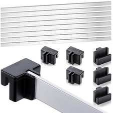 Epakh 24 Pcs Hanging File Cabinet Rails Replacement Set, 8 Aluminum File Cabi...