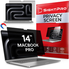 Sightpro Magnetic Privacy Screen For Macbook Pro 14 Inch 2021-2026 M1-M5 Pro