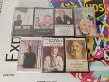 Kenny Rogers Cassette Tape Lot Of Seven 7 Tapes Various Titles RCA Liberty