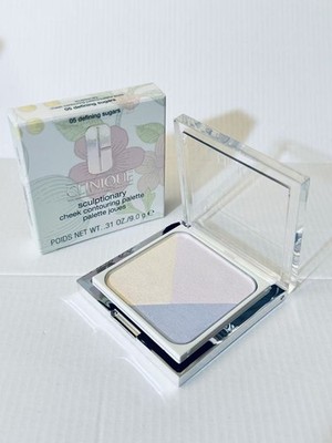 CLINIQUE SCULPTIONARY CHEEK CONTOURING PALETTE 05 DEFINING SUGARS .31 OZ / 9 G