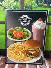Vintage Steak 'n Shake Menu 2005 Food Drinks Dessert