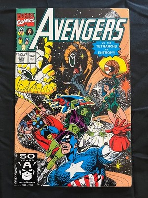 Avengers #330 (1991)- Tetrarchs of Entropy, Ngh the Unspeakable