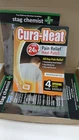 CURA-HEAT Pain Relief Heat Patches 3 + 1 (4) - up to 24 Hour | BACK | SHOULDER |