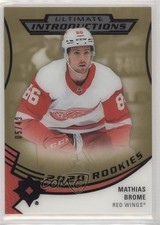 2020-21 Upper Deck Ultimate Collection Introductions Gold 5/49 Mathias Brome 4om
