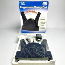 TDE Systems Programmable Message Clock LED Display Floating Message NEW Open Box