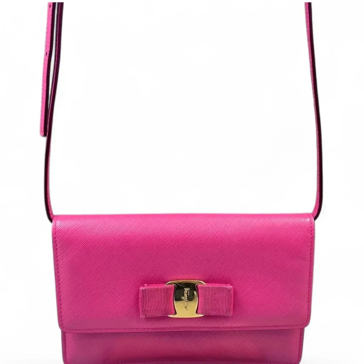 Salvatore Ferragamo Pink Bags & Handbags for Women for sale - eBay