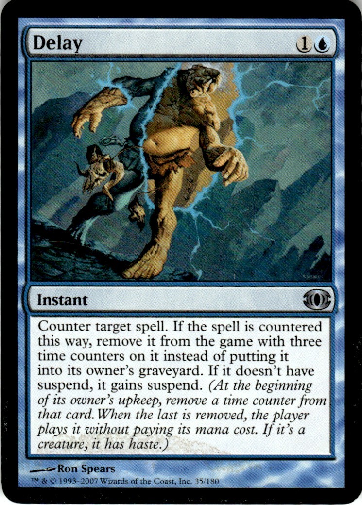 2007 Future Sight Magic The Gathering Delay 35/180 LP