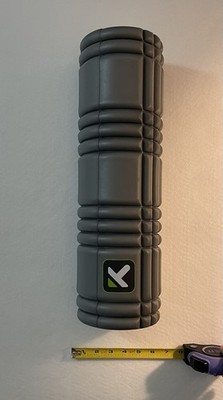 TriggerPoint Massage Grid Hollow Foam Roller, Gray, 13 in x 5 in