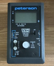 Peterson VS-1 Virtual Strobe Tuner Includes US Power Supply Original Box