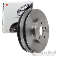2X NK Bremsscheiben 300Mm BelÜFtet Vorne Passend FÜR Ford Mondeo Jaguar X-TYPE