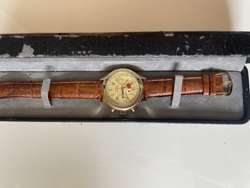 Chronometer Watch Poljot Moscow Tokio Chronograph USSR Wristwatches Soviet 3133 - Picture 2 of 7