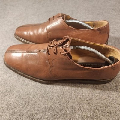Mezlan‎ Shoes Mens Size 12 Brown Leather Derby Dress Square Toe Made In Spain Mezlan Shoes Mens Size 12 Brown Leather Derby Dress Square  main image 2
