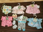 Vintage 1980s Cabbage Patch Kids Doll Clothes Lot - Authentic Coleco Outfits