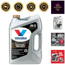 5 Quart 0W-20 Full Synthetic Motor Oil for Ultimate Engine Protection 49.19 per gallon