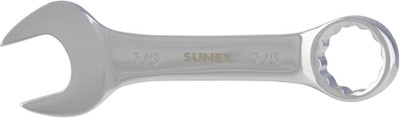 SUNEX TOOLS 993028 7/8-Inch Stubby Combination Wrench