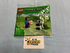 Lego Minecraft 30672 Steve and Baby Panda Polybag New/Sealed/Retired/H2F