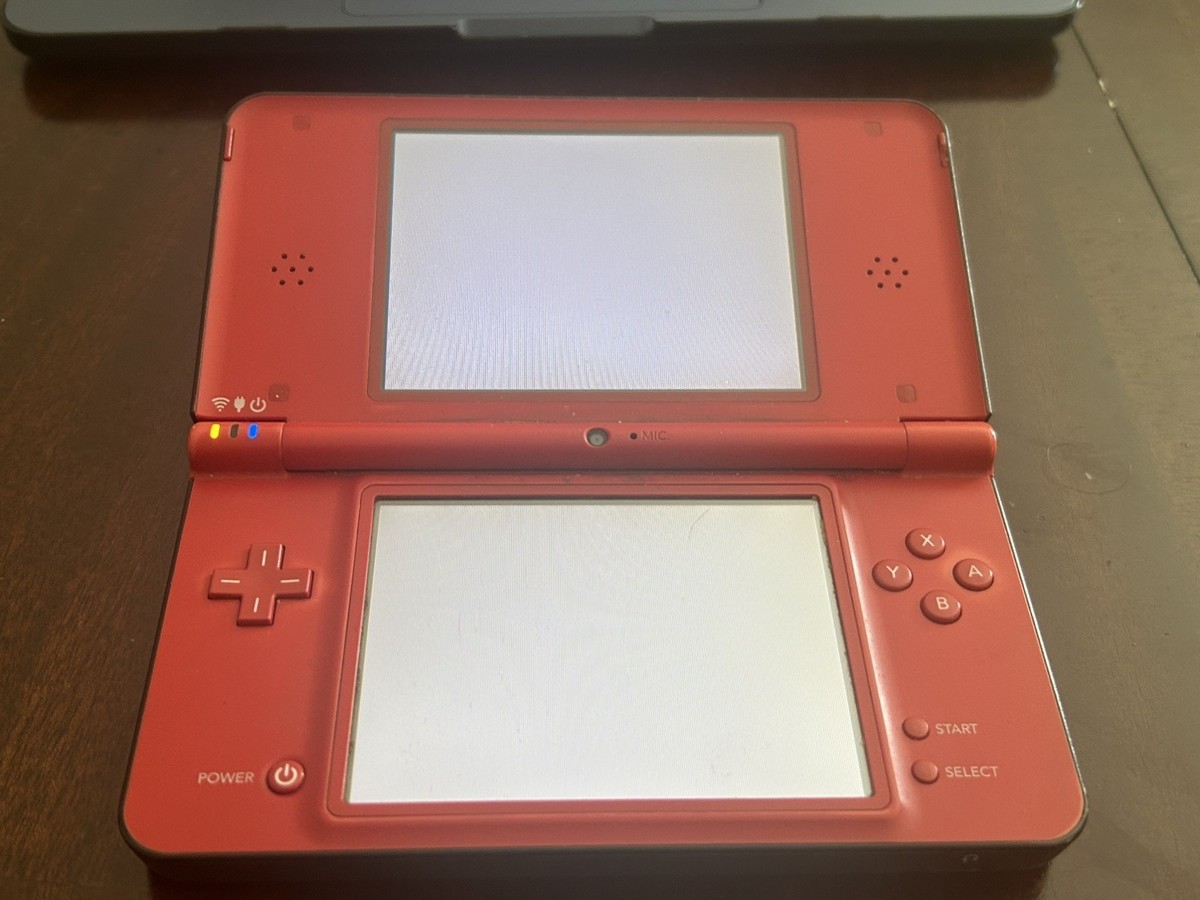 Nintendo DSi XL 25th Anniversary Edition with New Mario Bros. Red
