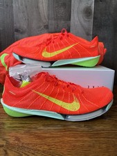 Nike Air Zoom Victory 2 Bright Crimson Lime Track Spikes FD8411-600 Men Size 7.5