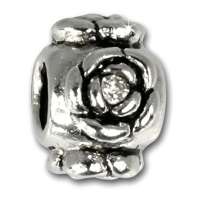 IMPPAC Sterling Silber Bead Kugel Rose European Beads SMQ398W