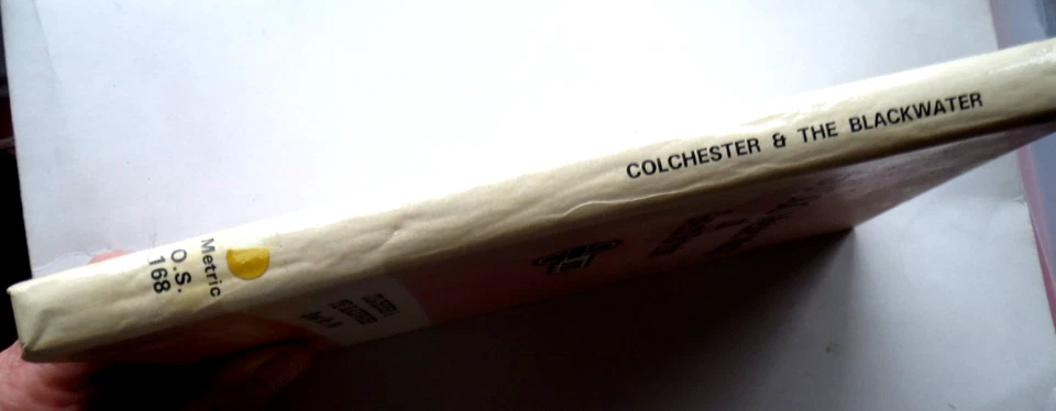 Ordnance Survey Map Colchester & The Blackwater Hardback- Laminated c1979 - Image 2 of 4