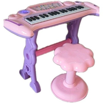 42 Tasten Kinder Klavier Keyboard spielbar Früherziehung Puzzle tragbar