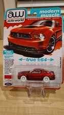 1/64 Auto World 2012 Ford Mustang Boss 302 - Ultra Red Chase Car
