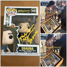 Melanie Lynskey Firmato "Shauna" 1449 Giacche Gialle Funko Proof Autografo SWAU