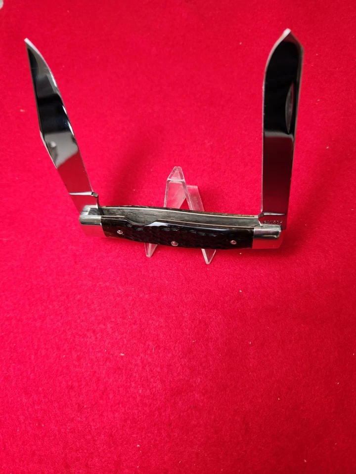 Case XX 6275 SSP Moose Knife Pretty Bone Handles 1977  Unused Mint - Image 2 of 4