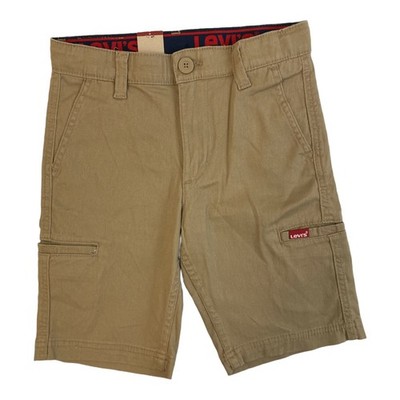 Levi's Boy's Huntington Stretch Waistband Knee Length Cargo Short (Harvest