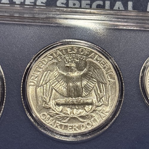 1964–P US MINT COIN SET 90% SILVER, UNCIRCULATED, CASE + Box As Shown - Picture 9 of 15