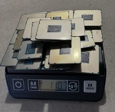 1 .10 LB Scrap CPU Processors Intel Xeon and some i5 /i3 bundle of 23