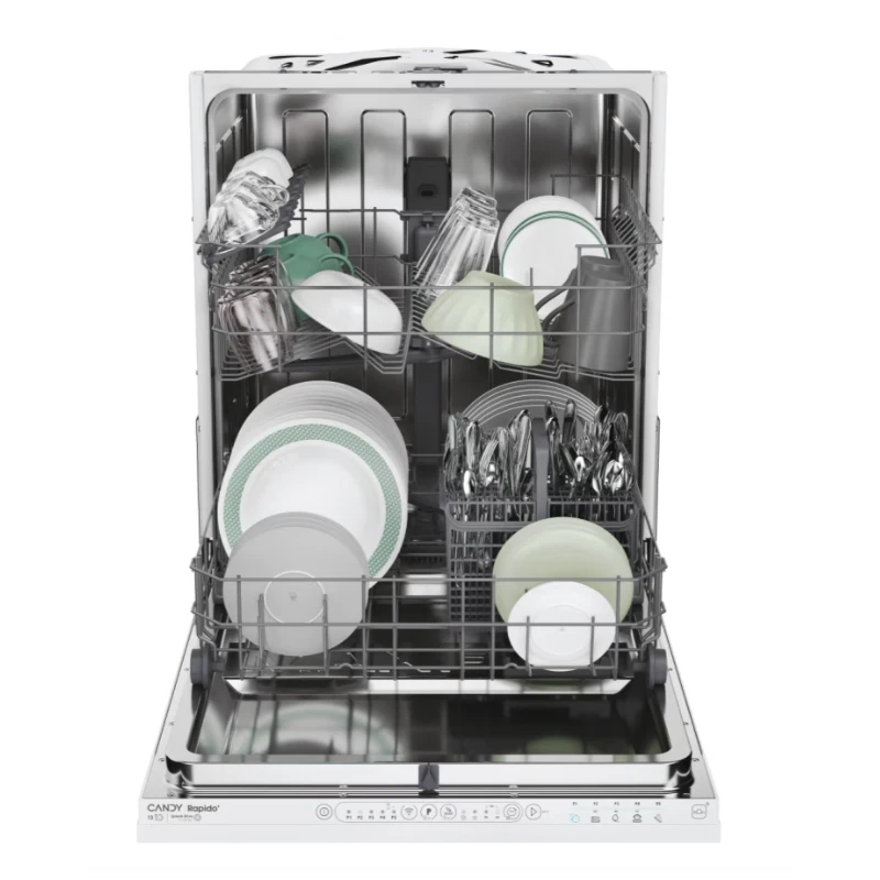 CANDY CIP3E7L0W LAVASTOVIGLIE DA INCASSO A SCOMPARSA TOTALE 13 COP, WIFI - Immagine 3 di 4