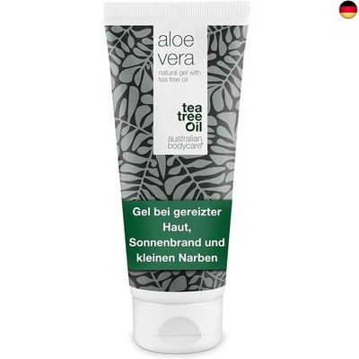 Bio Aloe Vera Gel 100% Vegan 200 ml | Aloe Vera After Sun Balsam | Natürliches 