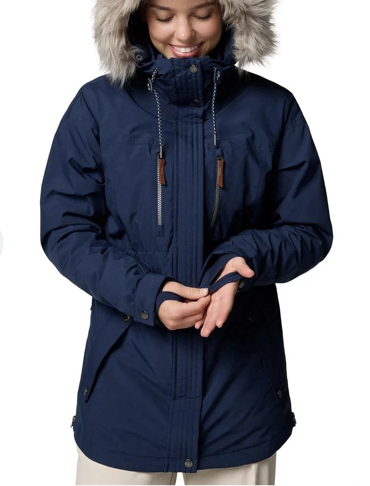 Columbia Payton Pass ll Interchange Navy Blue Jacket Coat Vest 3-in-1 NWT - Image 2 of 4