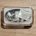 1 Oz Vintage .999 Silver Bar 1974 United States Silver Corporation One Troy Oz