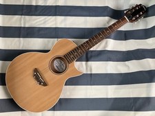GrassRoots G-AC-N SPOT Production Nylon String Acoustic-Electric Guitar Slotted