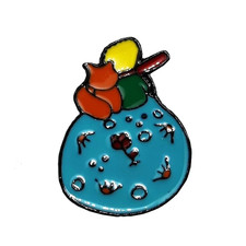 Pin's Pins Émail NEUF Le Petit Prince Renard Planète Enamel Lapel Pin (Réf 3b)