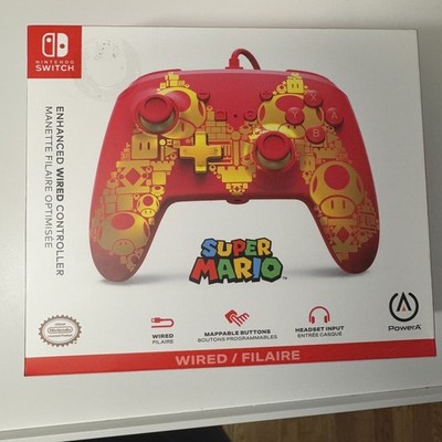 PowerA Enhanced Wired Controller for Nintendo Switch - Super Mario New Sealed