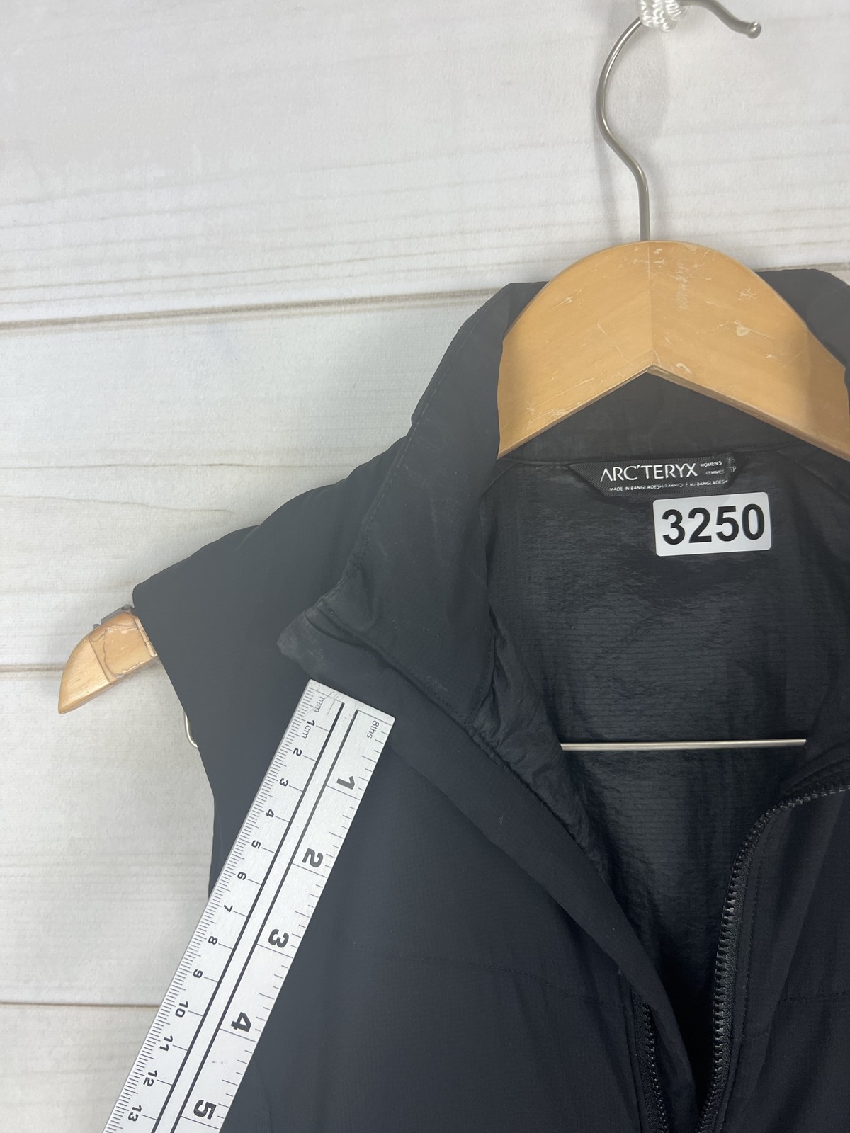 Arc'teryx Gilet Donna XS Nero Softshell Isolato Leggero Giacca Zip