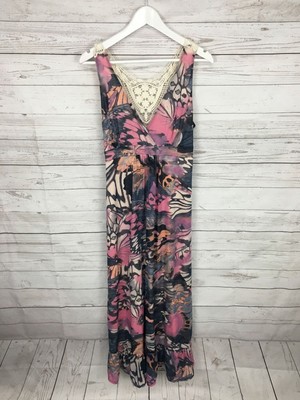 Oasis Maxikleid Damen - Große UK12/14 - Top Zustand