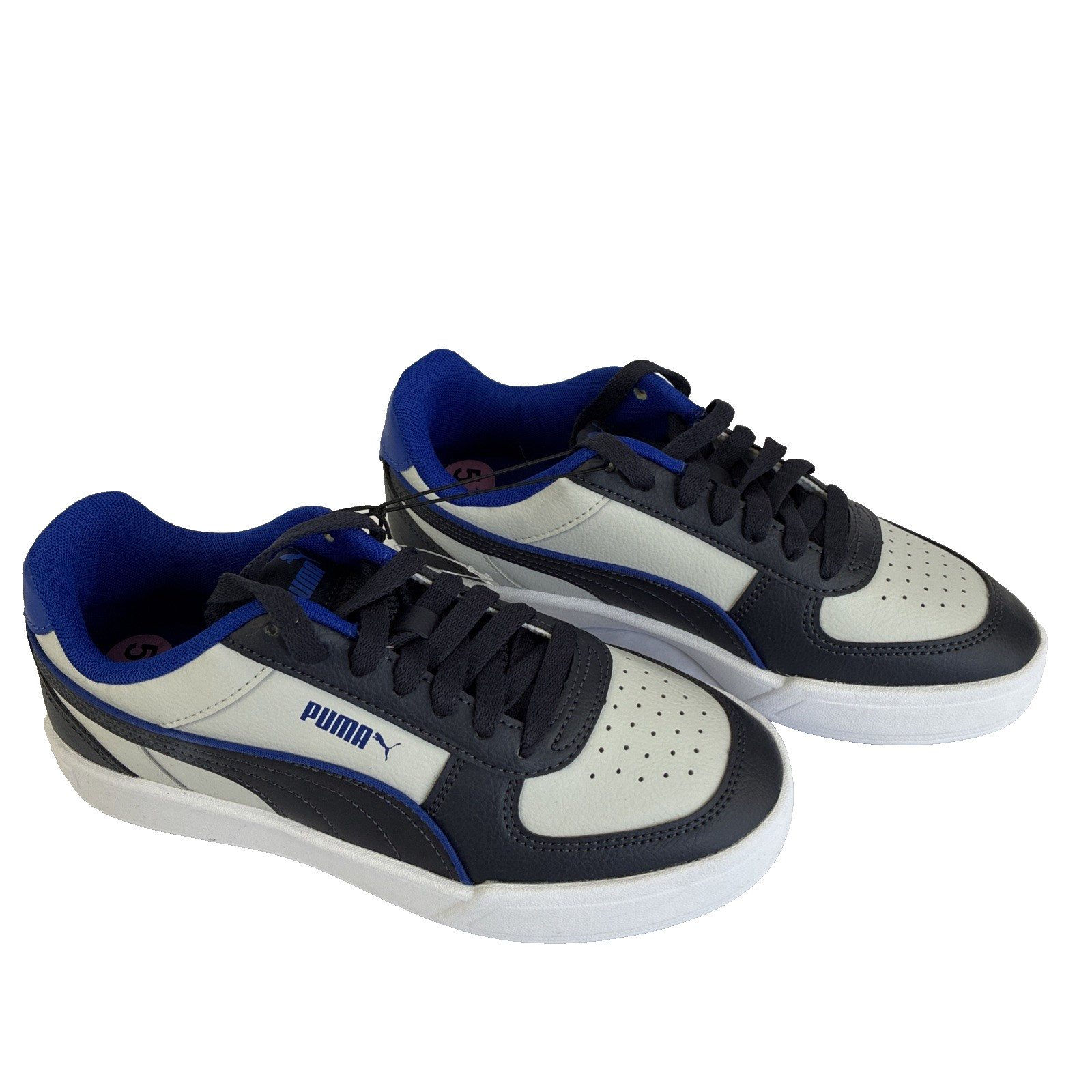 Shoes Gray White Navy 5.5 Y Nwob