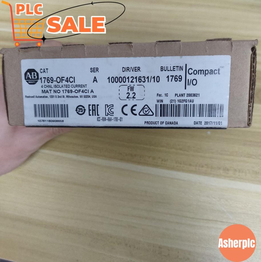 New AB 1769-OF4CI CompactLogix 4 Pt A/O Current Module 1769OF4CI US Free Tax