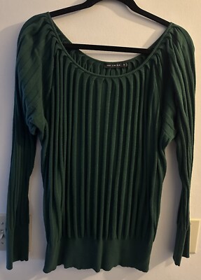 The Limited Cotton Long Sleeve Sweater, Size XL